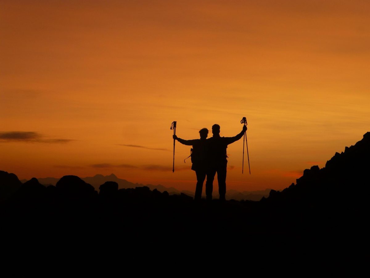 Nachtwanderung zum Sonnenaufgang