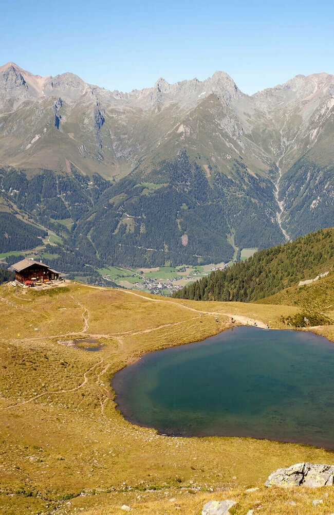 Zupalsee Hütte Virgental Sommer
