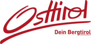 Das rote Osttirol - Dein Bergtirol Logo auf weißem Untergrund.
