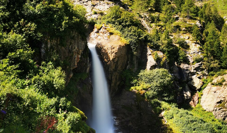 Einzigartige Wasserfälle