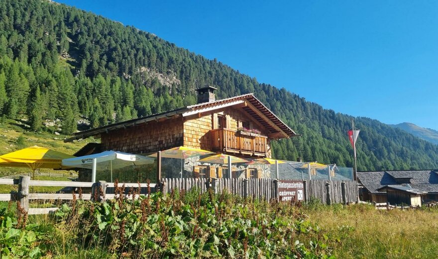 Stalleralm - Hinterpasslerhütte 1.955m