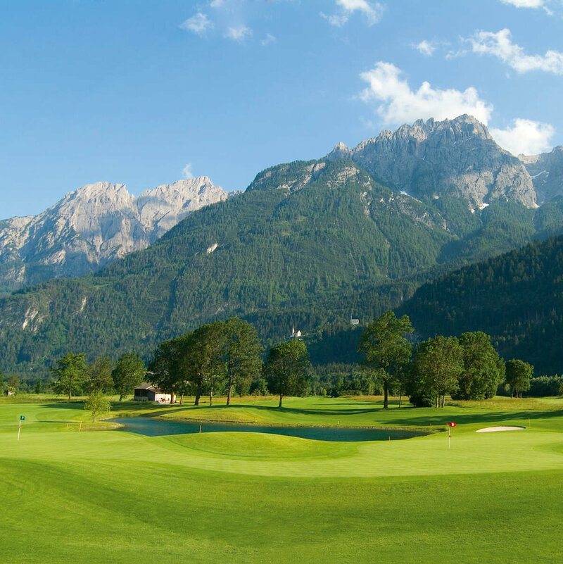 Dolomitengolf Resort Golfplatzlavantpanorama