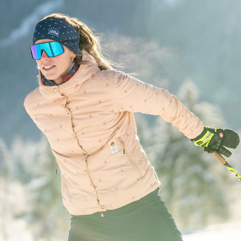 Protrait Langläuferin im Defereggental