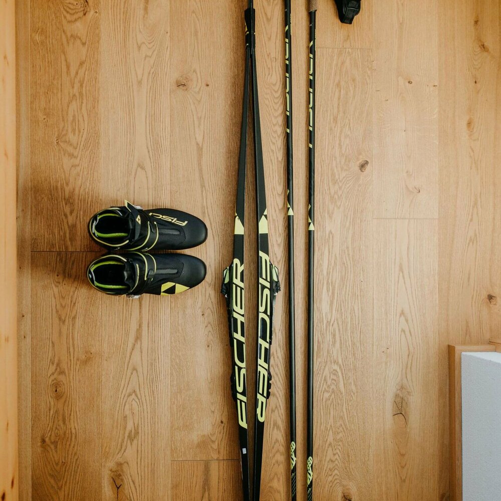 Langlaufausrüstung - Langlaufski, Langlaufschuhe und Stöcke