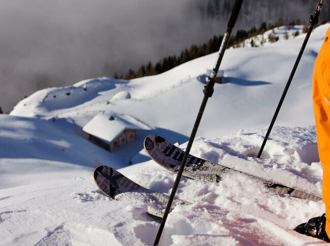 Ausrüstung beim Freeriden - Skizentrum Sillian Hochpustertal Thurntaler
