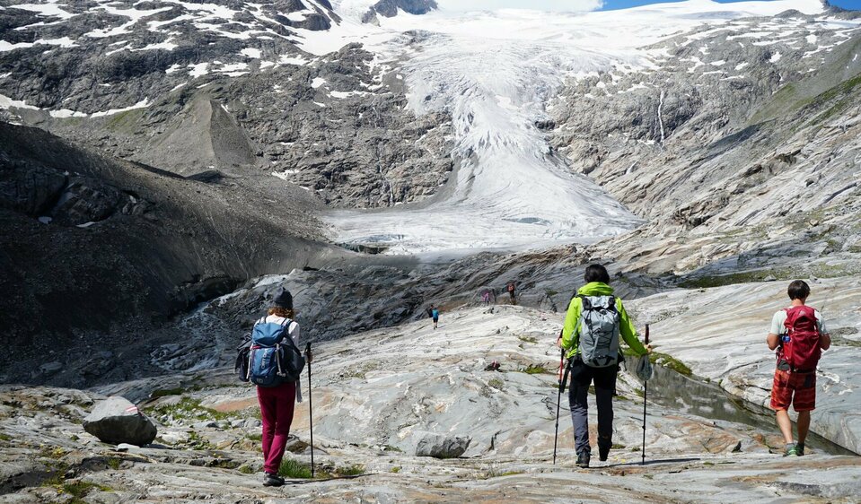 Großvenediger - wilde Gletscherlandschaft wie am Südpol