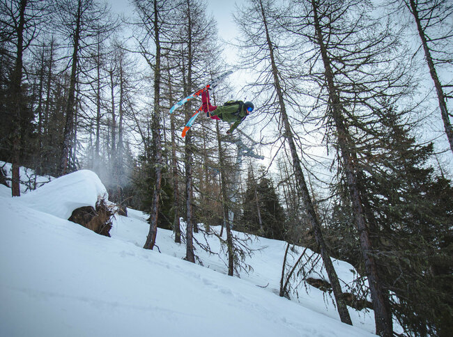Freerider in der Luft - Groß Glockner Resort