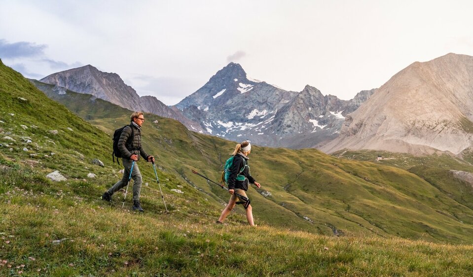 Blick auf Großglockner vom Leitertal