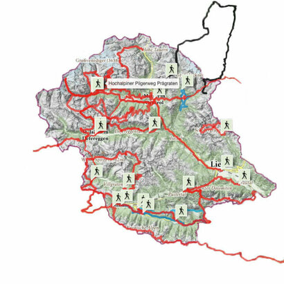 Osttirol Karte