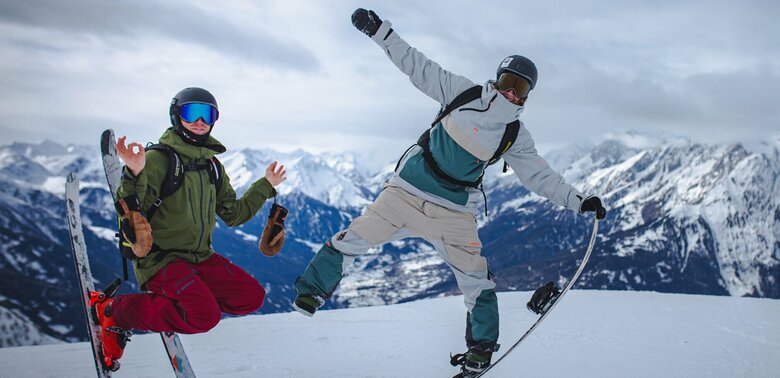 Spaß beim Freeriden im Großglockner Resort