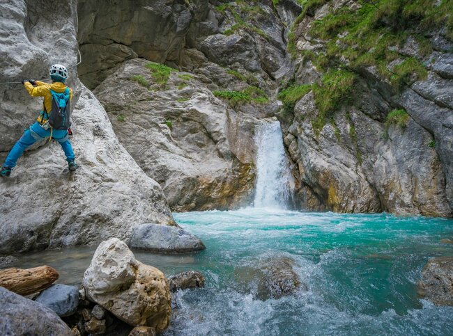 Galitzenklamm Klettersteig