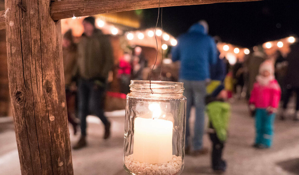 Kerzenschein und Romantik