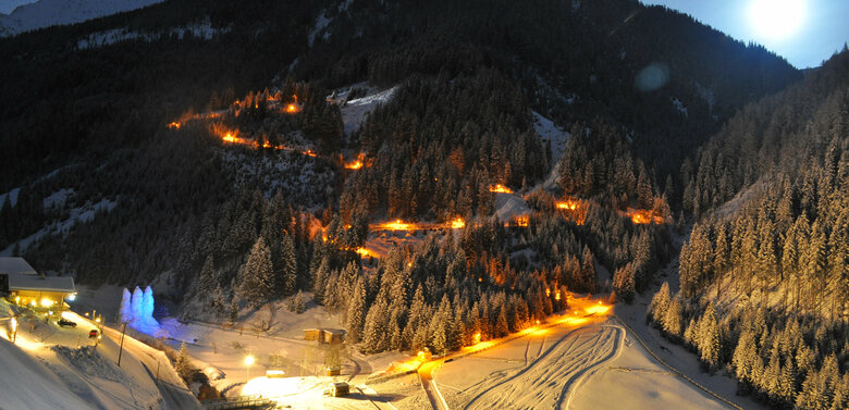 Rodelbahn Tilliachalmweg Winkeltal Reiterstube