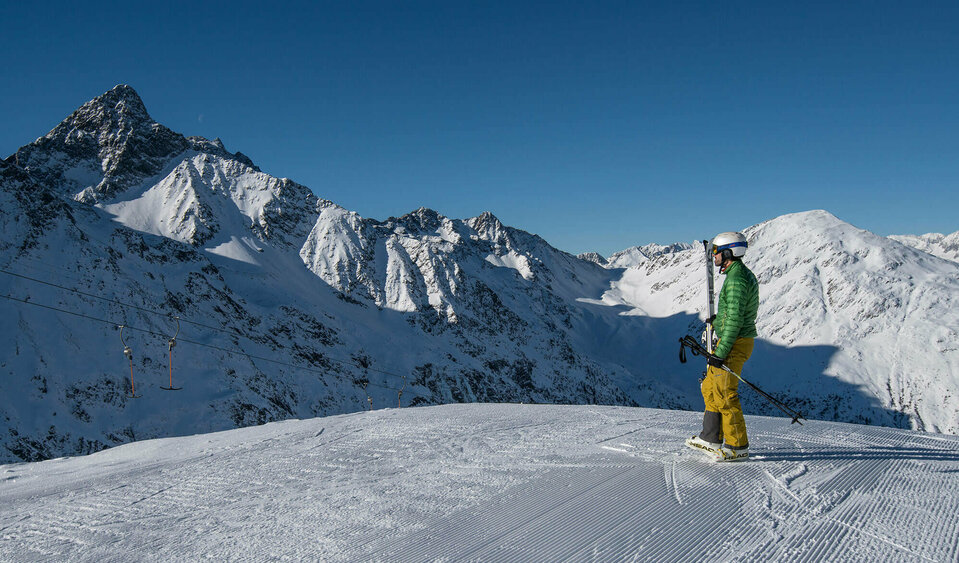 Pistenspaß mit Ausblick