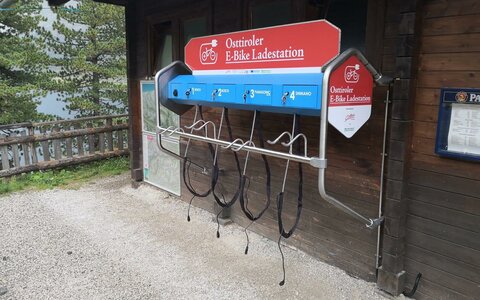 E-Bike Ladestation Staller Sattel / Oberseehütte