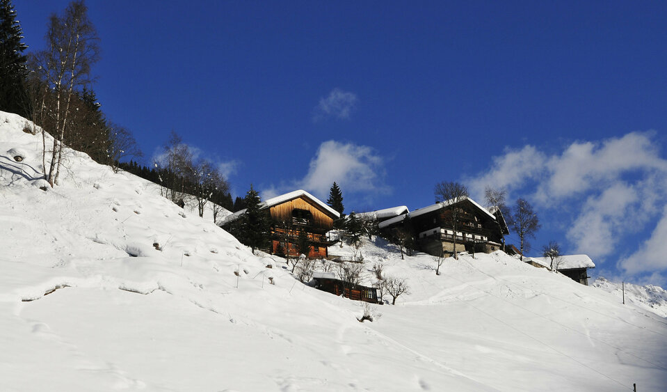 Winter in den Bergen