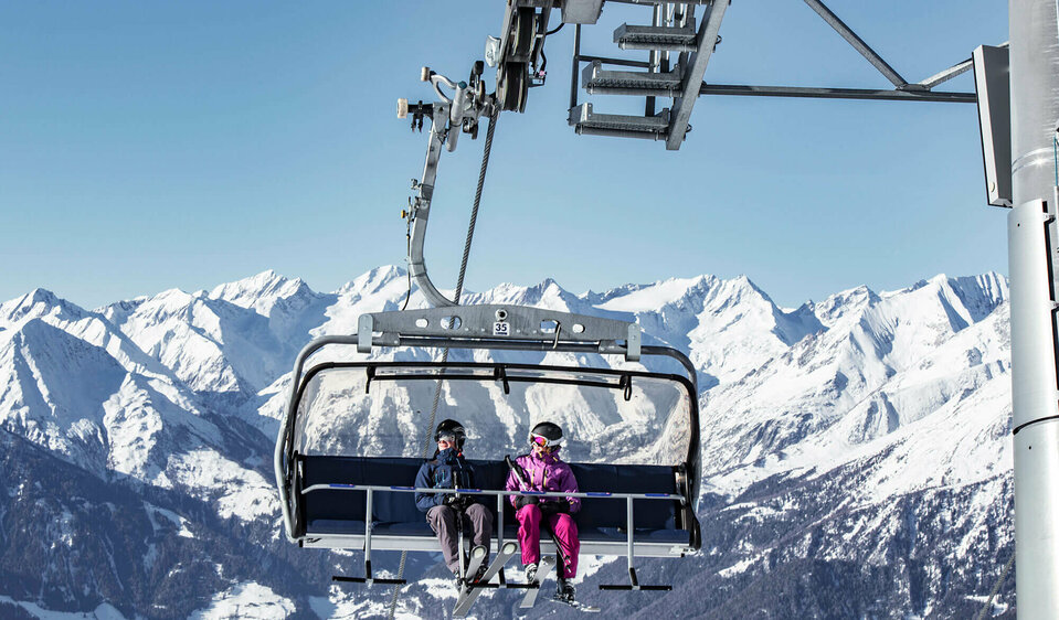 Sesselliftfahrt im Großglockner Resort Kals Matrei