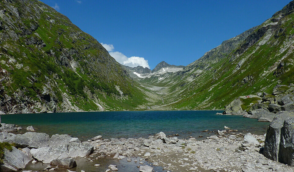 Dorfersee - South Sea feeling 1,935 metres above sea level