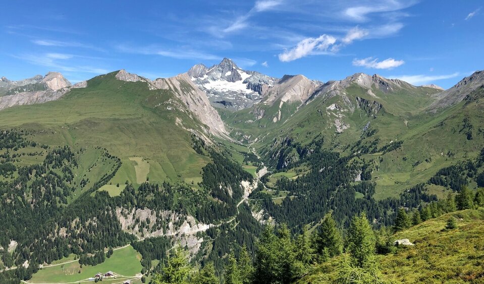 Lesach Riegel - Blick auf den Großglockner