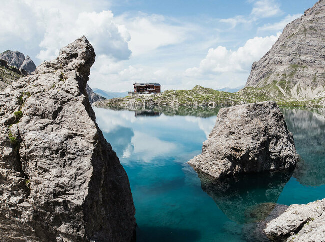 Karlsbader Huette Laserzsee