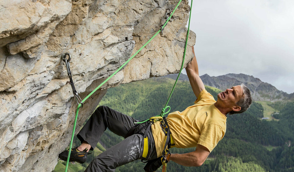Anspruchsvolle Kletterrouten