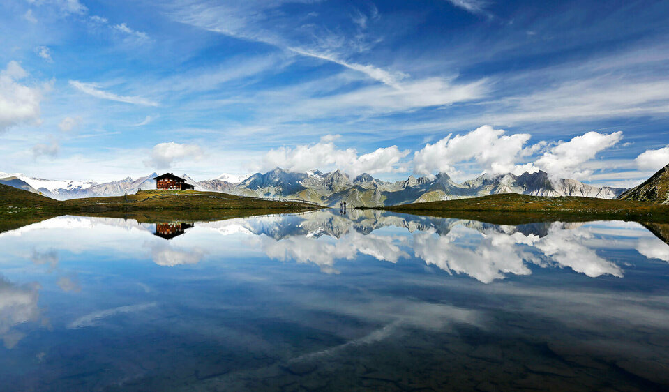 The picturesque Zupalsee