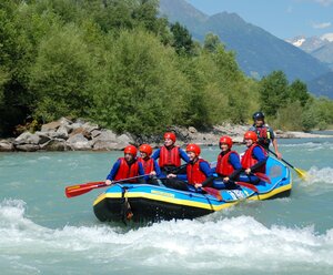 Rafting Sporttour von Huben nach Ainet