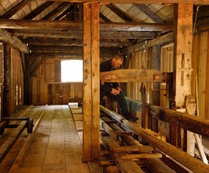 Wasserbetriebenes Sägewerk anno 1800 - Führung